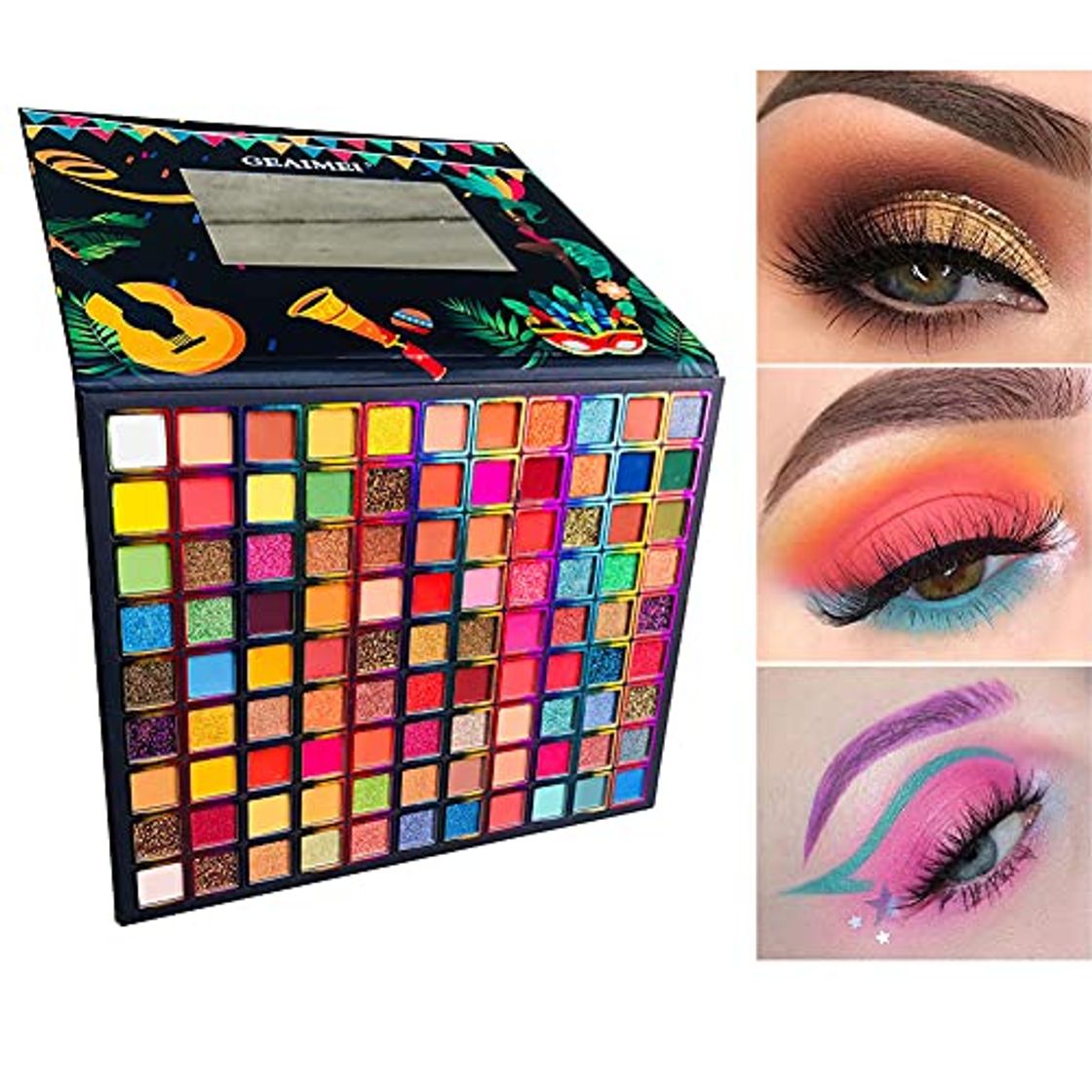 Beauty LQLQ Brazilian Carnival Eye Shadow Palette