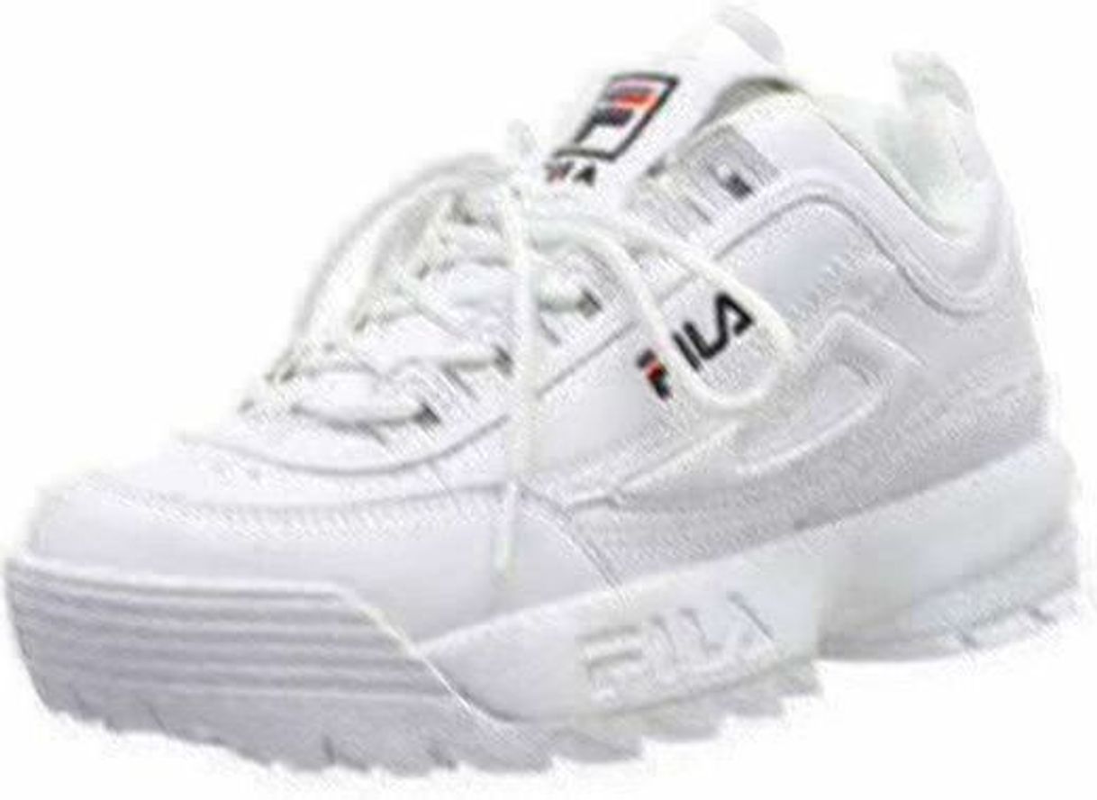 Social Fila Disruptor Low Wmn, Zapatillas para Mujer, Blanco