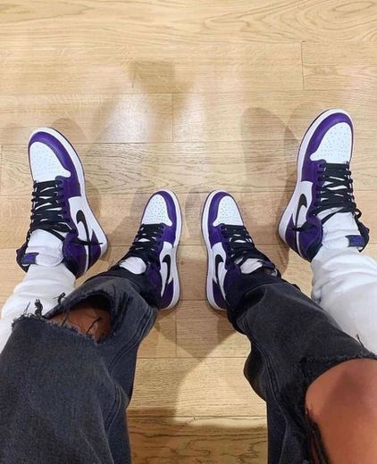 Air Jordan 1 Court purple