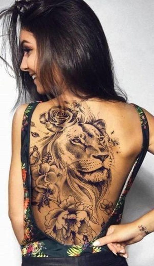 Fashion Tattoo Lion ! 