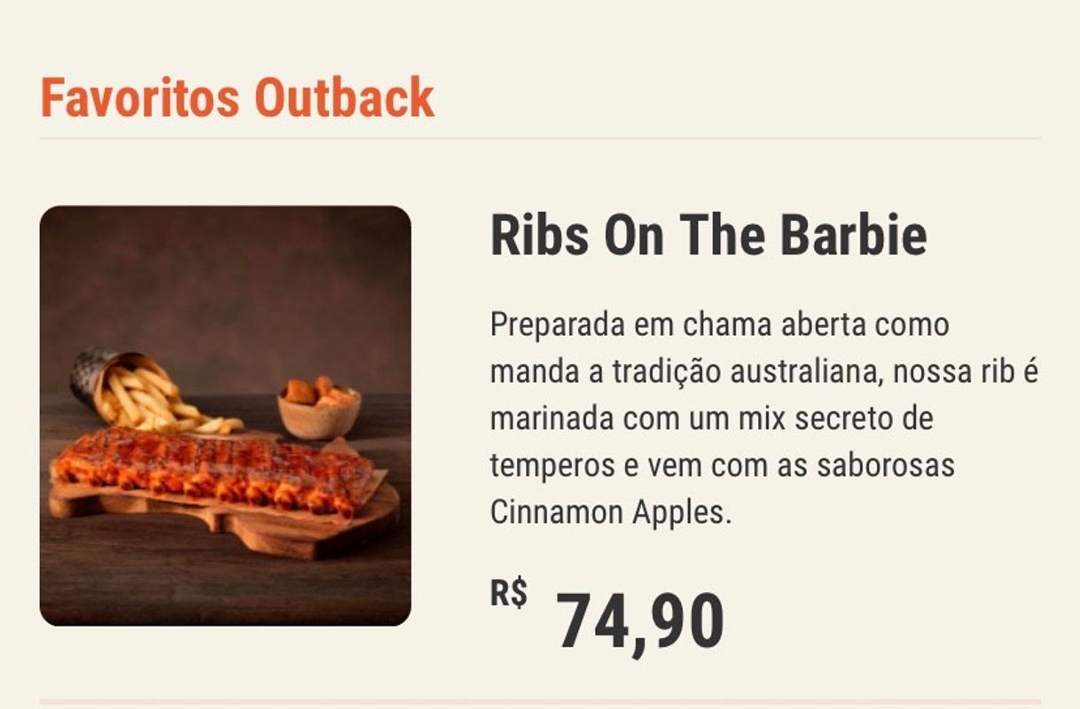 Restaurantes Restaurante Outback