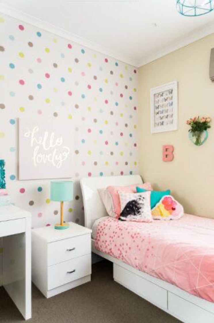 Moda decoração de quarto feminino 