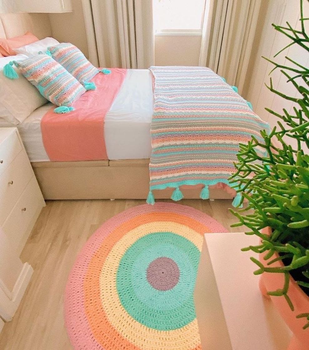 Moda decoração de quarto feminino 