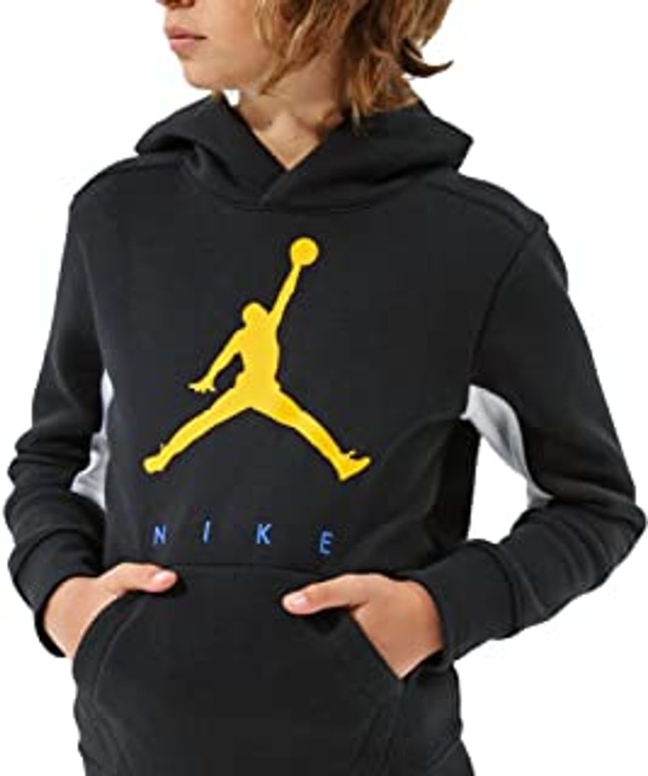 Moda Nike Jordan 95A675-R78 - Sudadera de niño con capucha, talla S