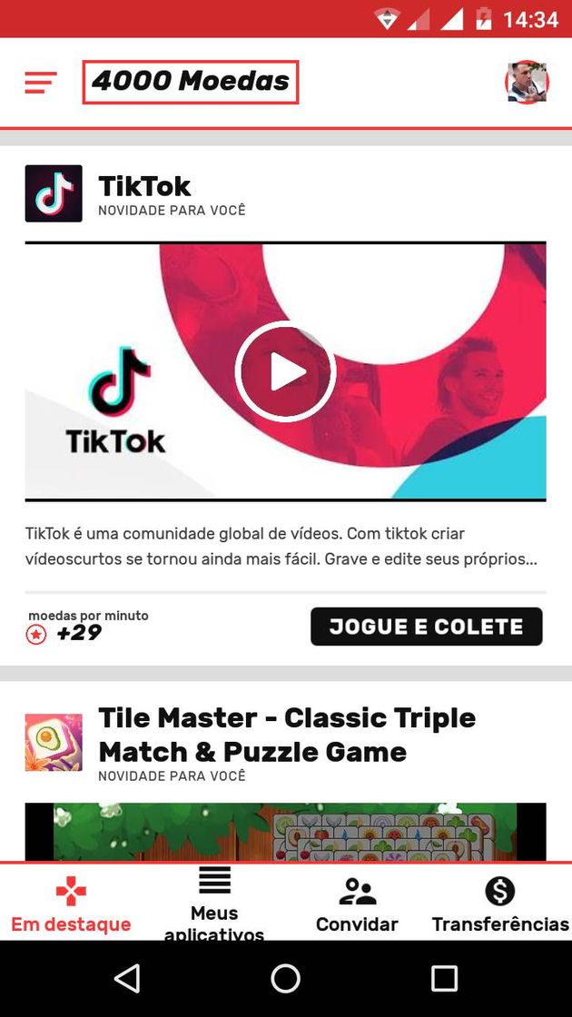 Apps App pagando no PayPal pra usar tiktok