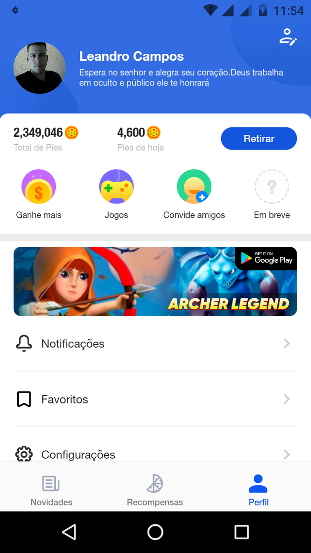 App Ganhe 10 dólares a cada 3 dias realizando leitura 