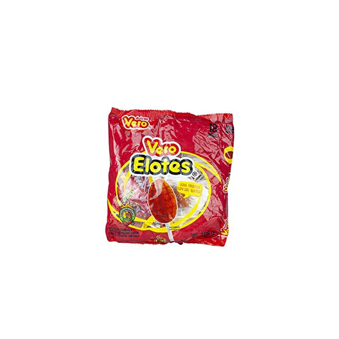 Productos Paleta VERO ELOTES Sabor Fresa con Chile