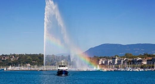 Ginebra y su Jet d’eau