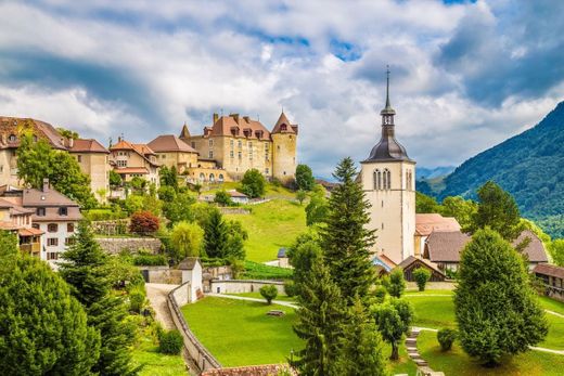 Castillo de Gruyères: magia medieval en Suiza