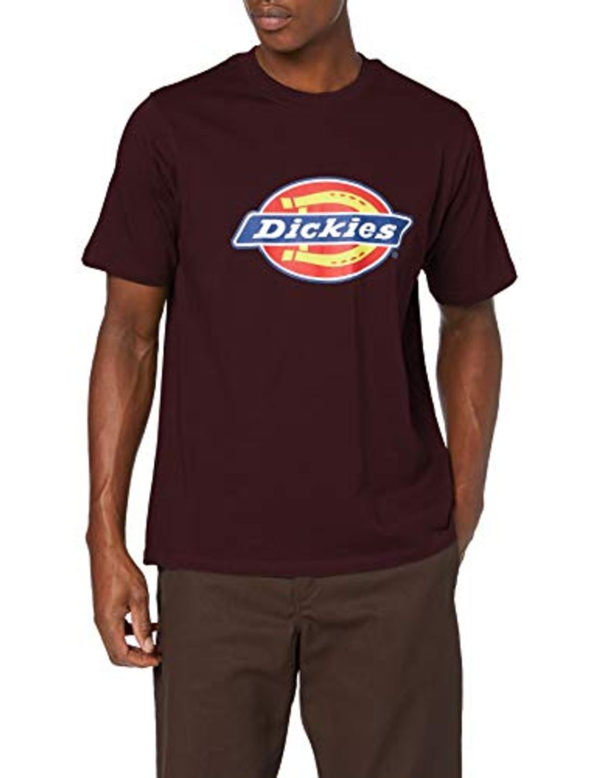 Fashion Dickies Horseshoe tee Men Camiseta, Marrón