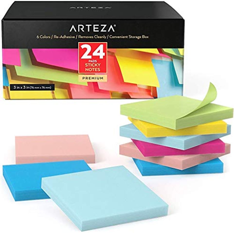 Products Arteza Notas adhesivas 76 mm x 76 mm