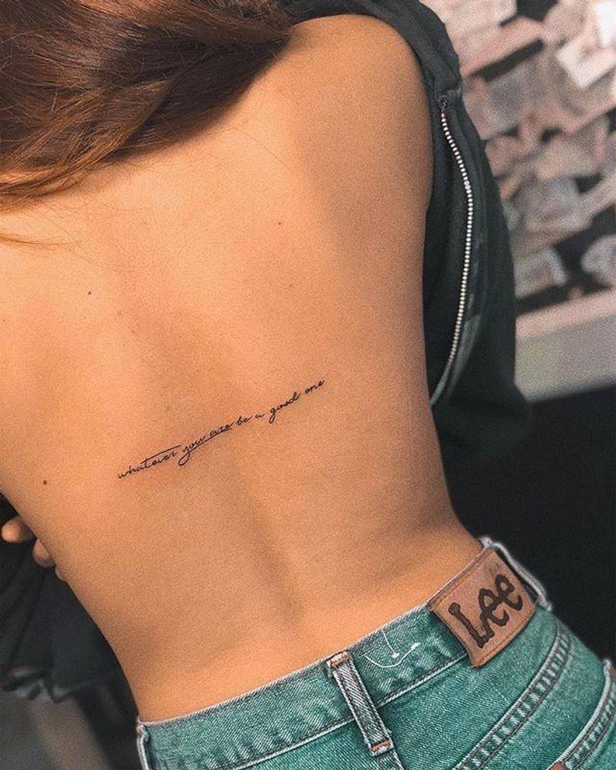 Fashion Tatoo de frase🙂