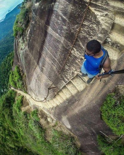 Escadaria do Pico da Tijuca, Floresta da Tijuca - RJ