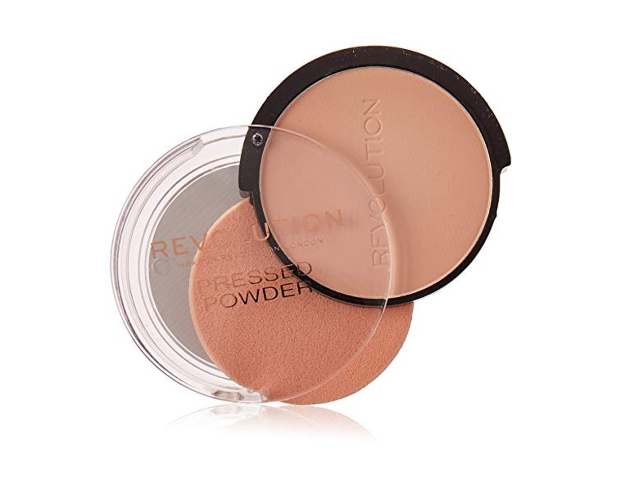 Beauty Makeup Revolution Pressed Powder Porcelain Soft Pink Puder prasowany do twarzy 6