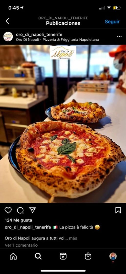 Moda Pizzeria oro di napoli 