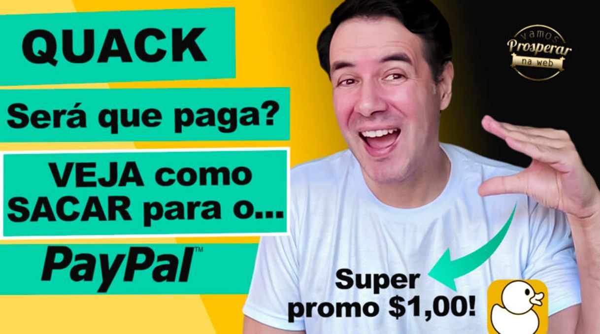 Fashion Quack - Saque e prova de pagamento Vamos Prosperar na Web 