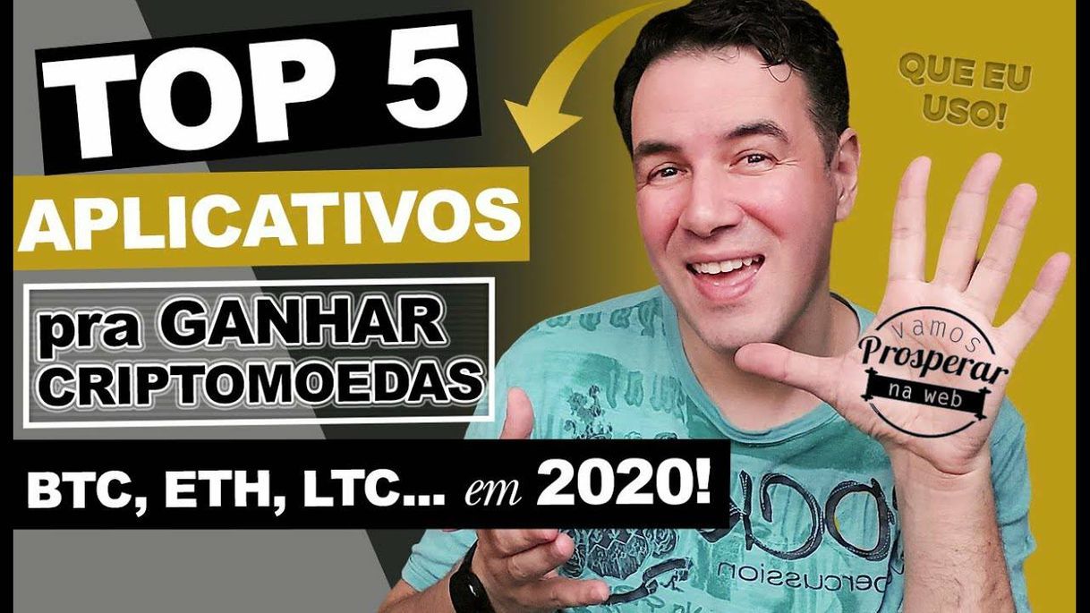 Fashion Top 5 apps pra ganhar criptomoedas em 2020