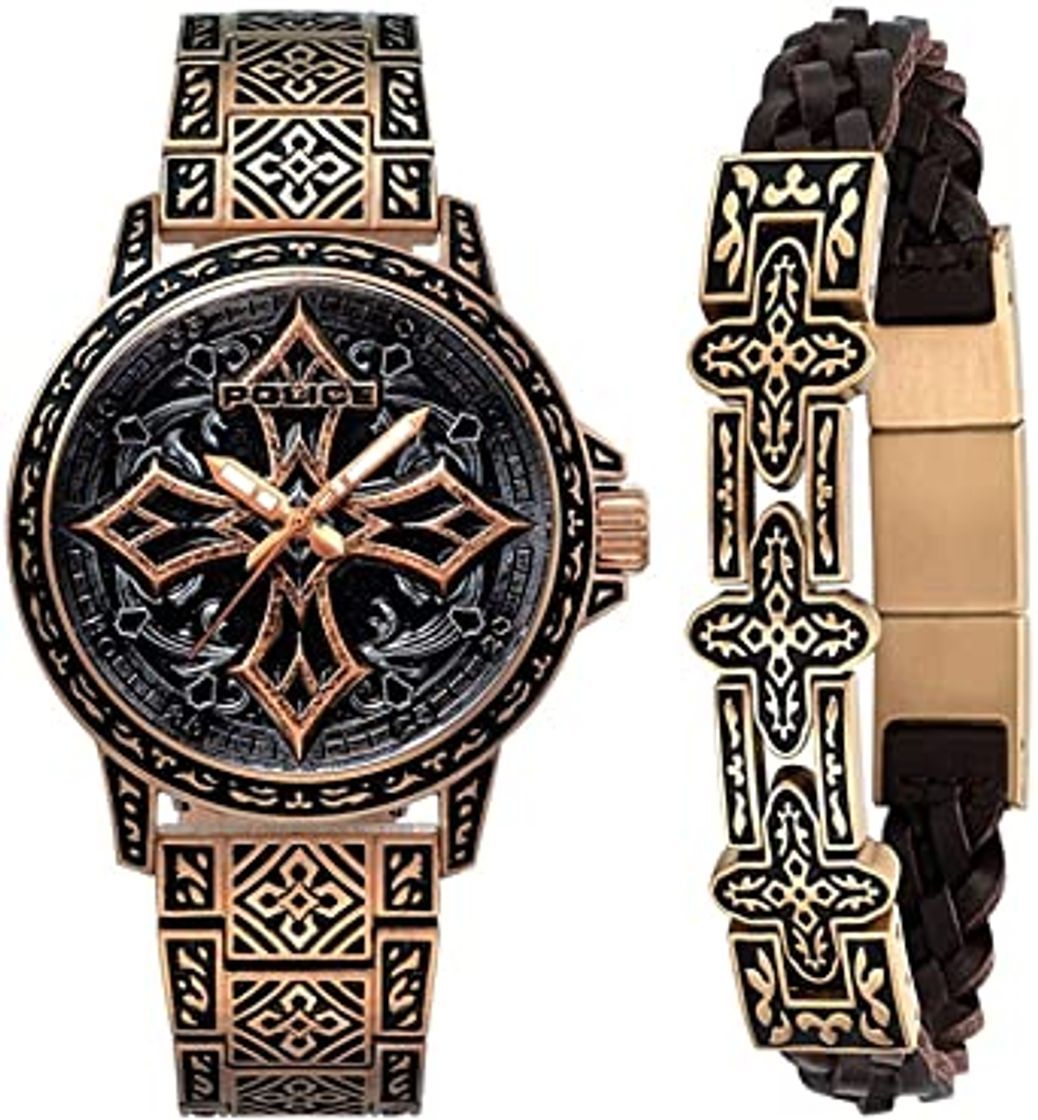 Product Police Bronxdale Set Reloj de Cuarzo Oro rosá