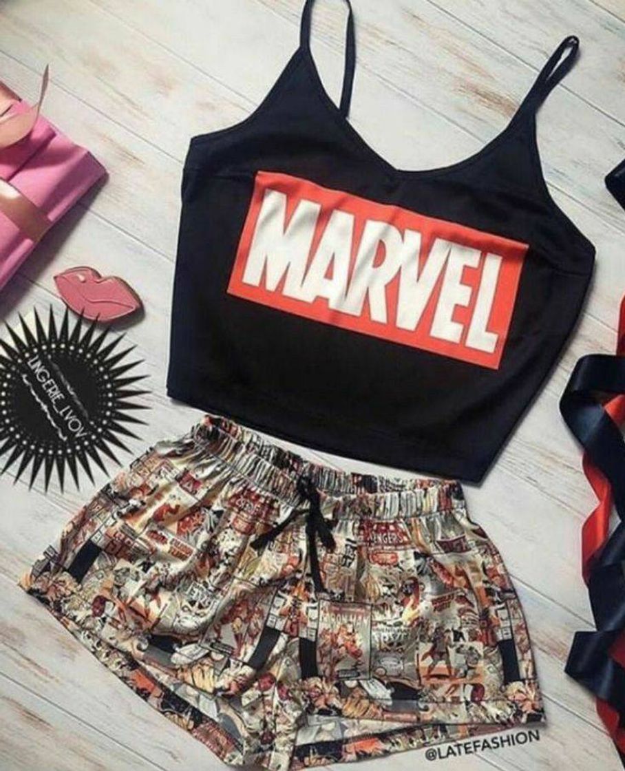 Fashion Pijama Marvel 