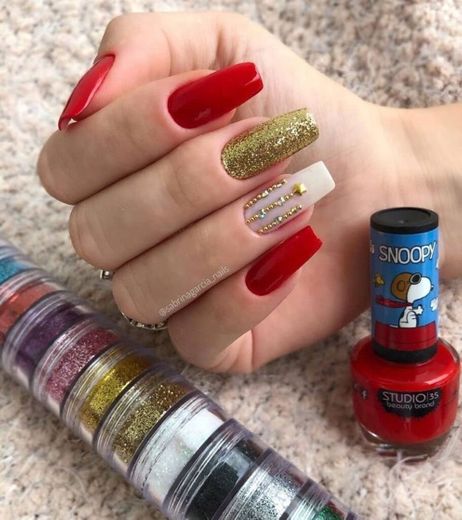 Esmalte Vermelho Snoopy