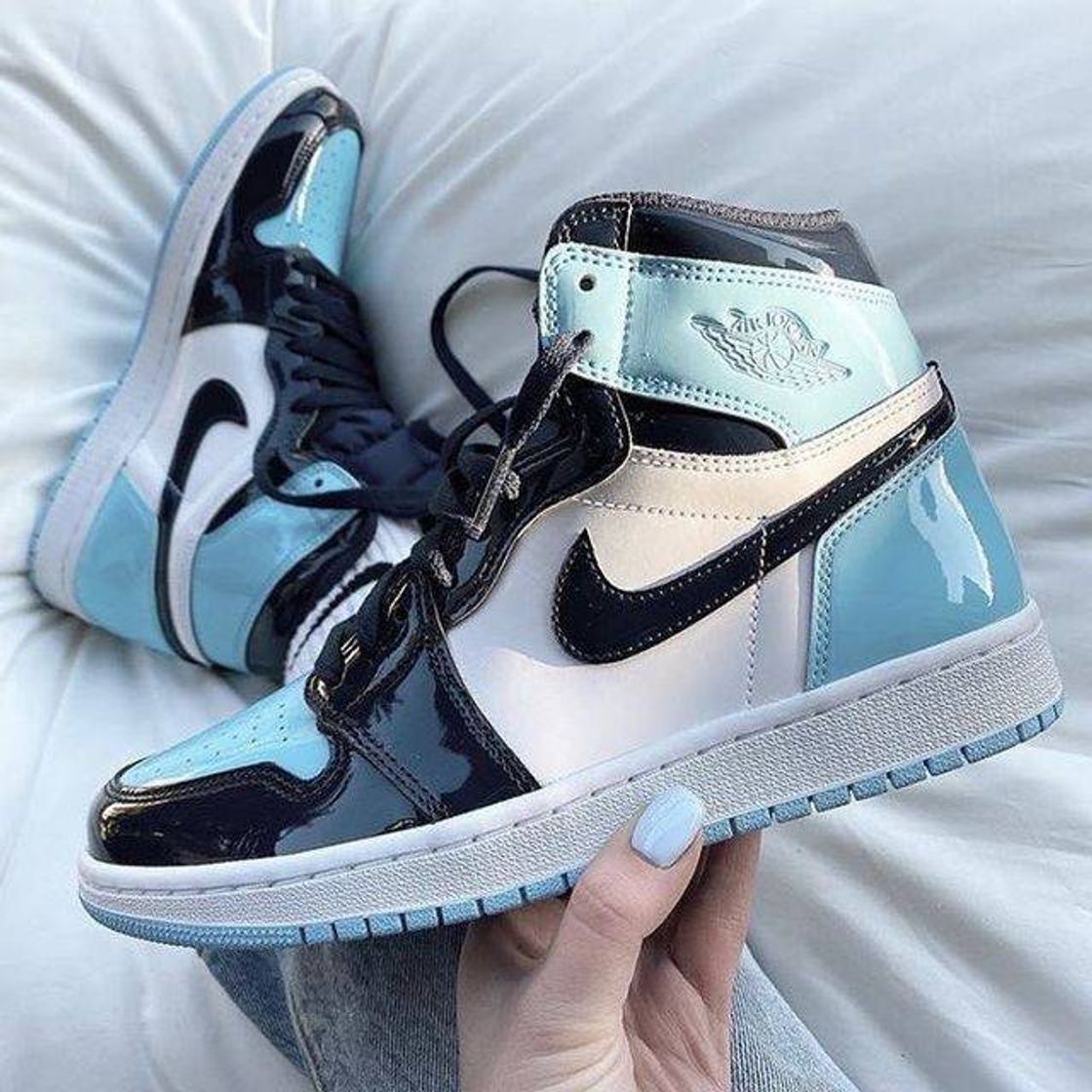 Moda Air jordan blue chill