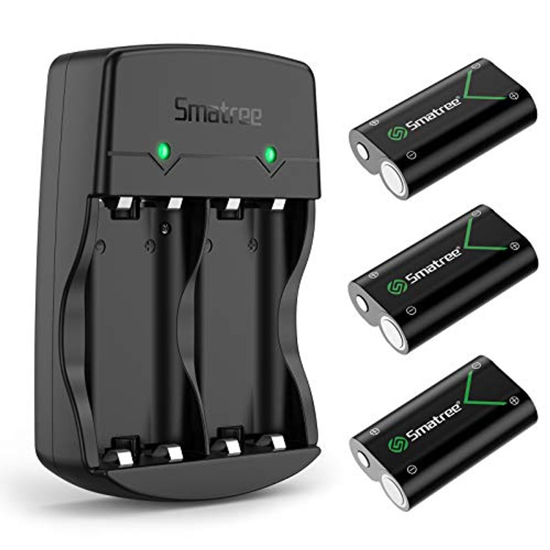 Producto Smatree Batería de Controlador Xbox One, Batería Recargable 2000mAh NI-MH Cargador de