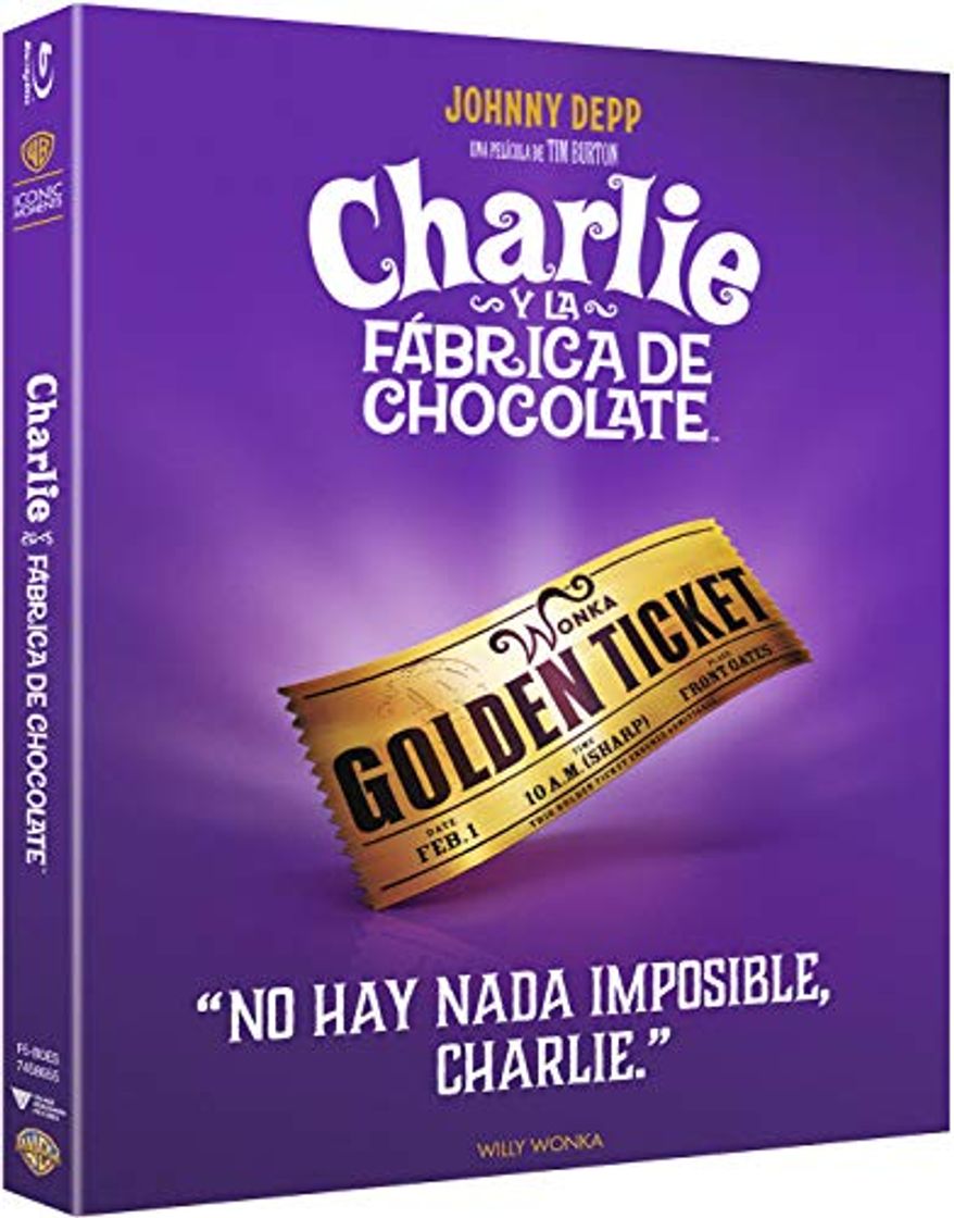 Social Charlie Y La Fábrica De Chocolate Bluray Iconic [Blu