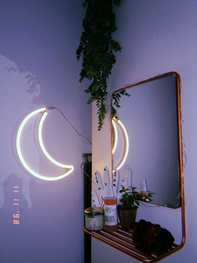 Social luminária de led (lua 🌙)