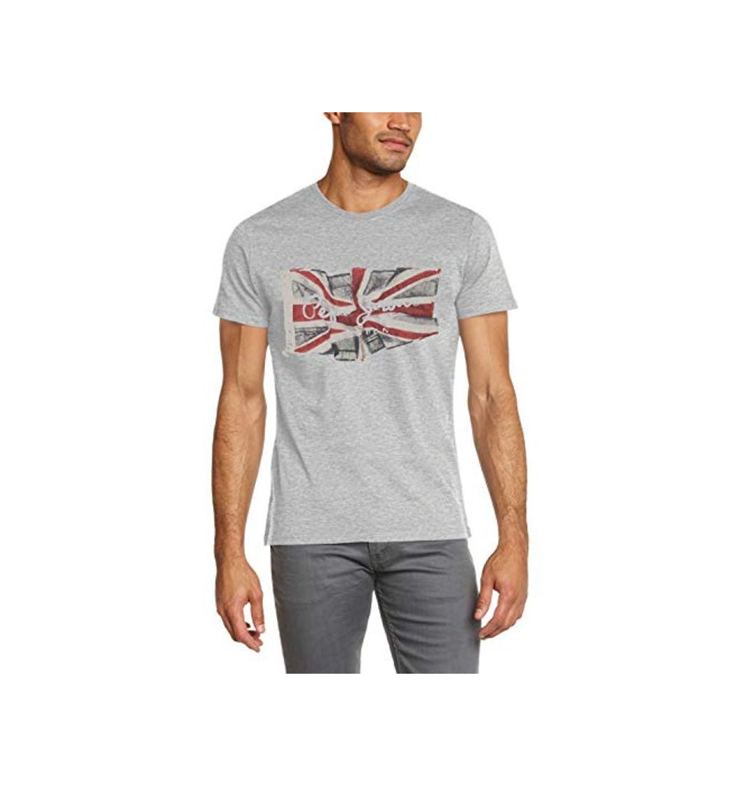 Product Pepe Jeans Flag Logo Camiseta, Gris