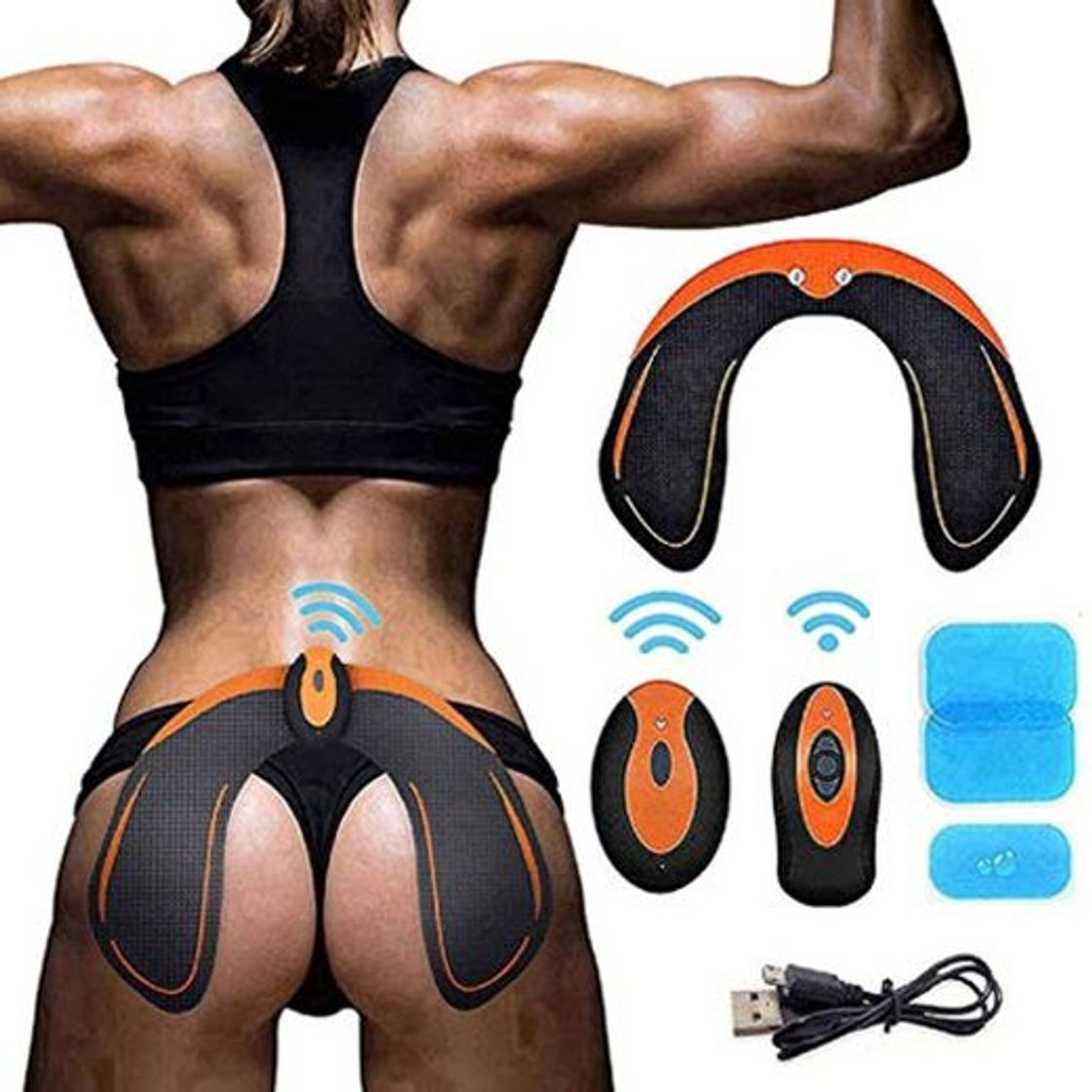 Products MATEHOM Hips Trainer electroestimulador EMS Vibration Massage Electronic Intelligent Hip Trainer Buttocks