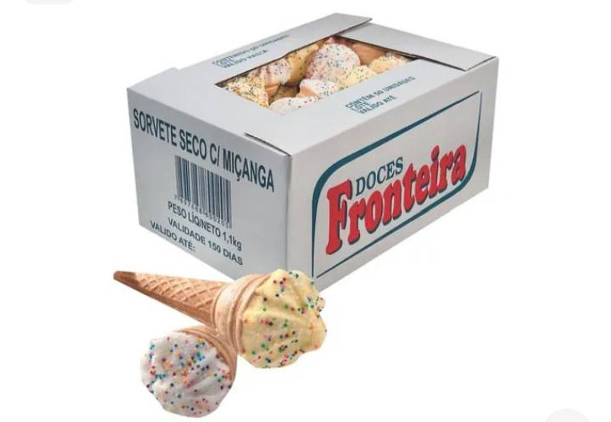Doce Sorvete seco de Suspiro