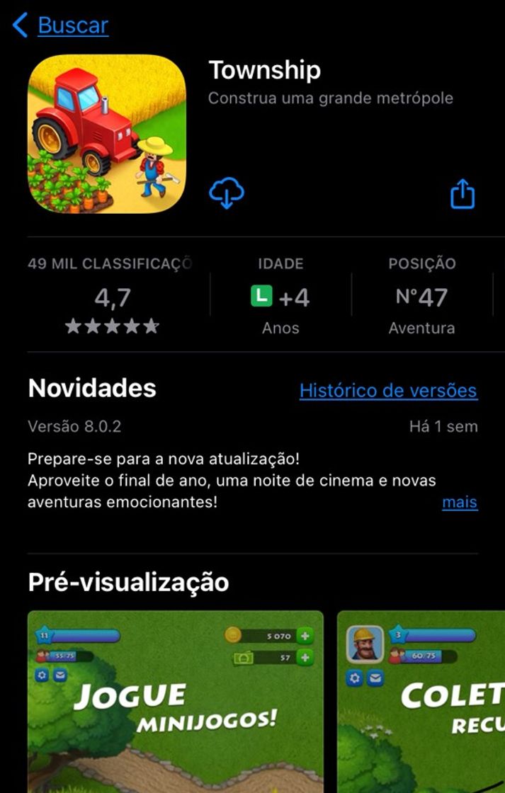 Videojuegos ‎Township on the App Store