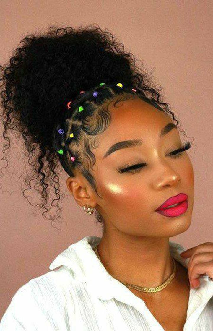 Social Penteado com elastiquinhos 💖