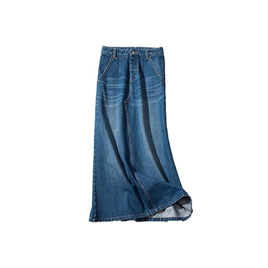 Fashion Skirts 2020 Casual Mujeres Denim Largo Saia Jeans De Las Mujeres De Mezclilla Para Las Mujeres De Verano Vintage Negro Largo Mujer Saia