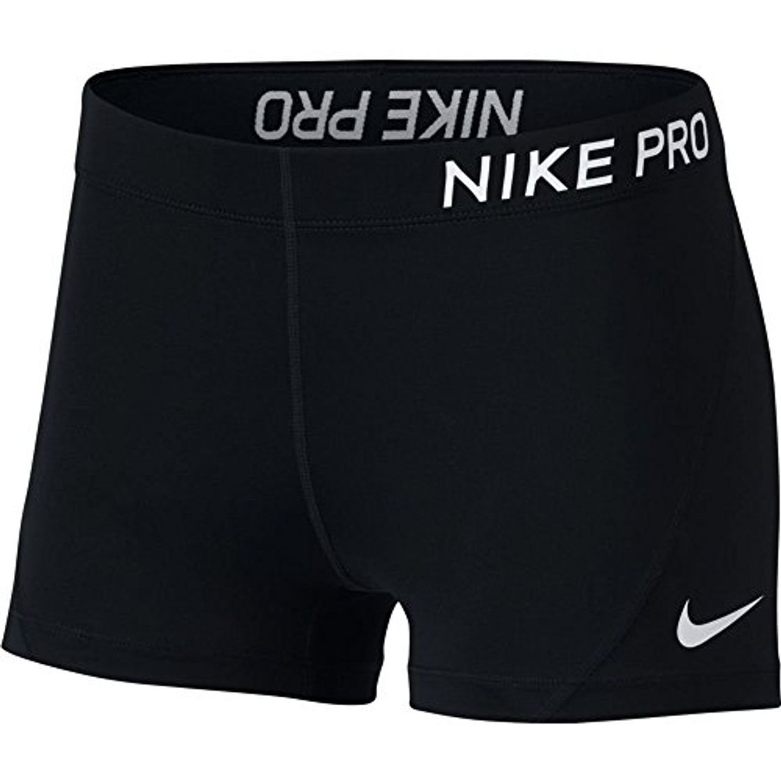 Fitness Nike Pro - Mallas Cortas para Mujer Negro Blanco/Negro Talla