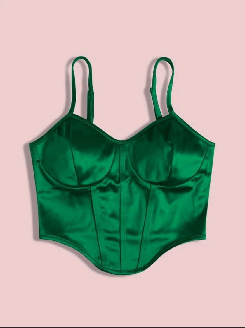 Social Top Corset Verde