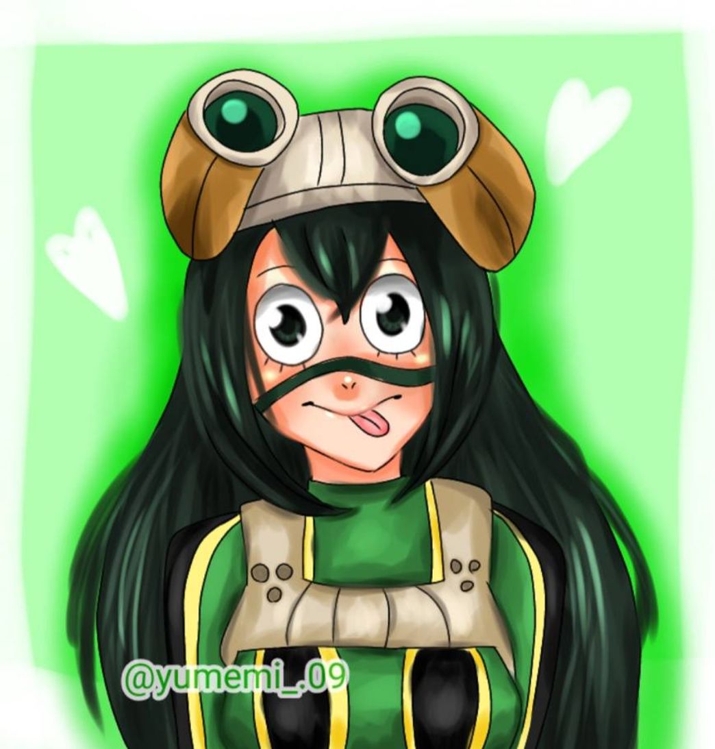 Fashion Desenho da Tsuyu 💖