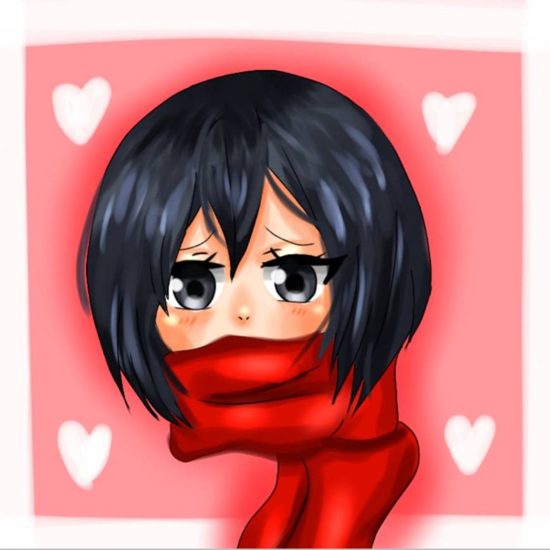 Fashion Desenho que fiz da Mikasa 💖