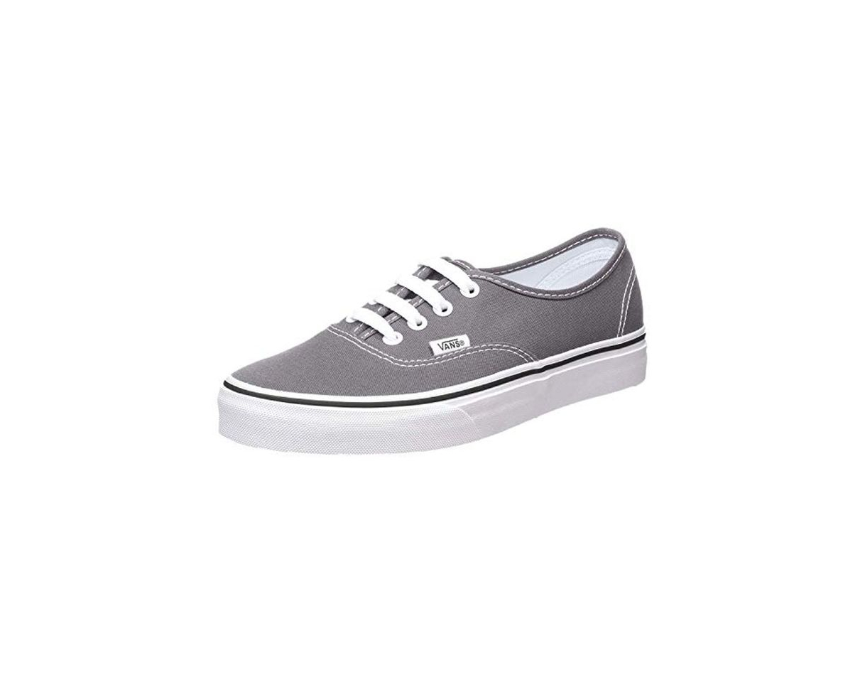 Moda Vans Authentic, Zapatillas de Tela Unisex, Gris