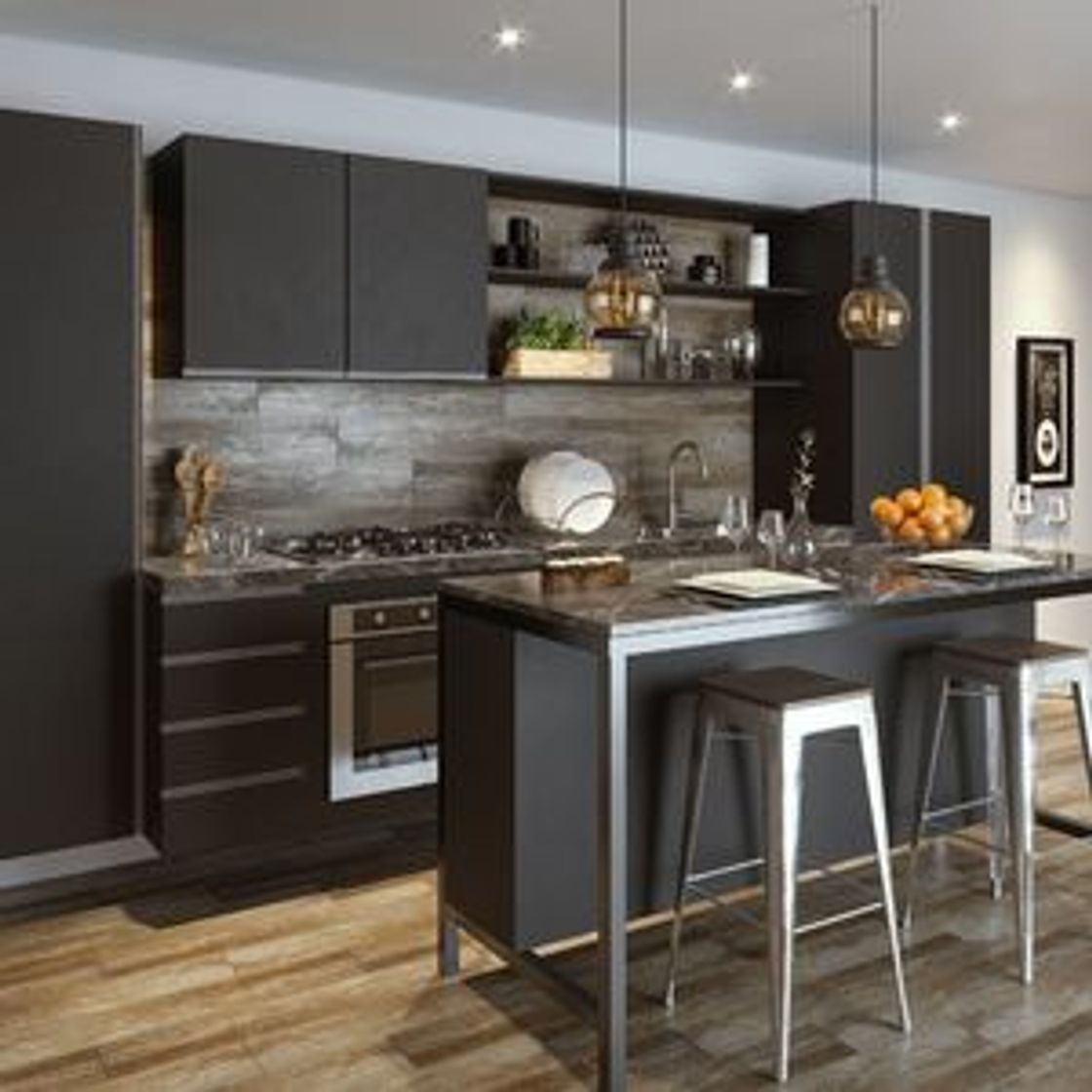 Social Cozinha Preta