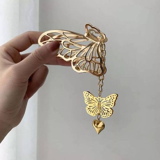 Butterfly hair clip