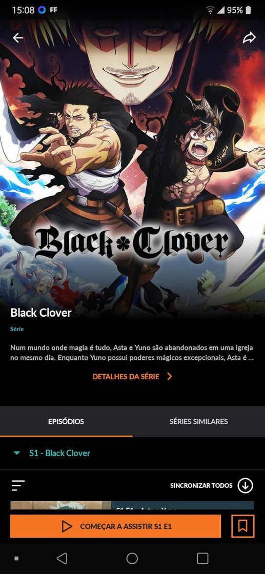 Fashion Anime Black clover top de maisss. 