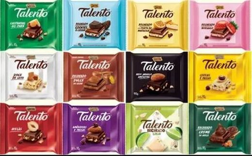 Chocolates Talento 90 gramas Garoto 