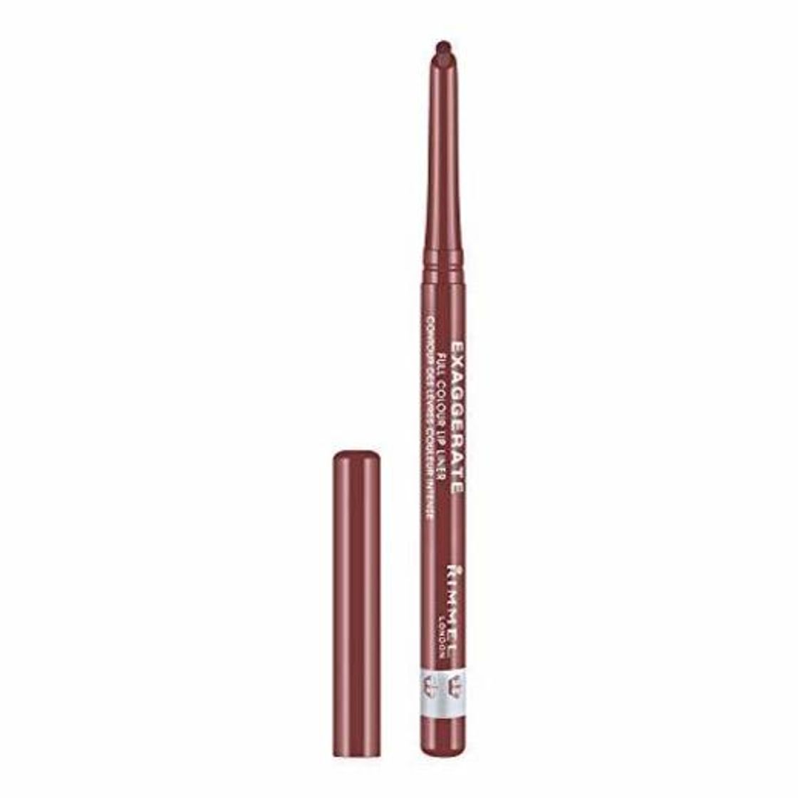 Social Rimmel London Exaggerate Automatic Lipliner. Perfilador de Labios Tono 018 Addiction -