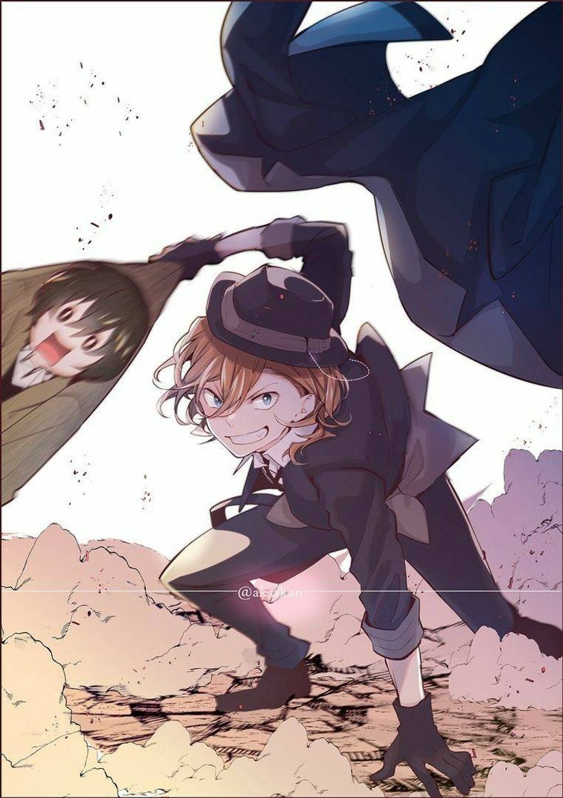 Moda Chuuya and Dazai