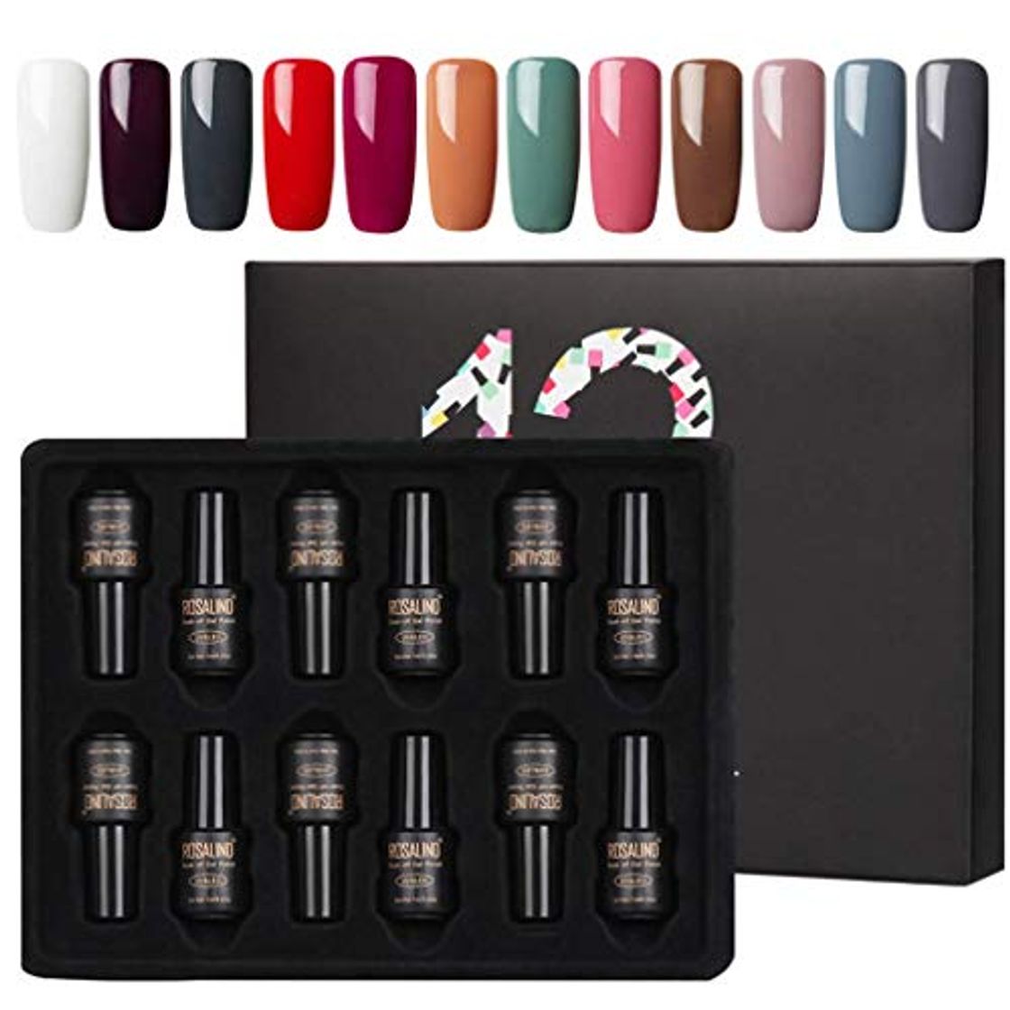 Producto ROSALIND Gel Nail Polish Set Semi-permanent Gel Varnish Soak Off UV LED