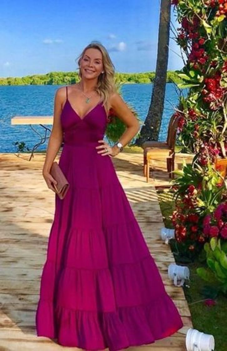 Social oodji Collection Mujer Vestido Midi con Escote en la Espalda, Verde, ES