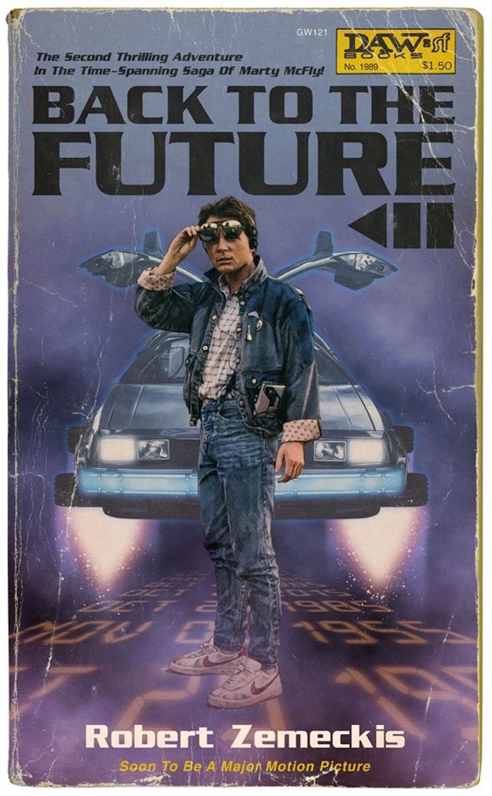 Moda back to the future poster