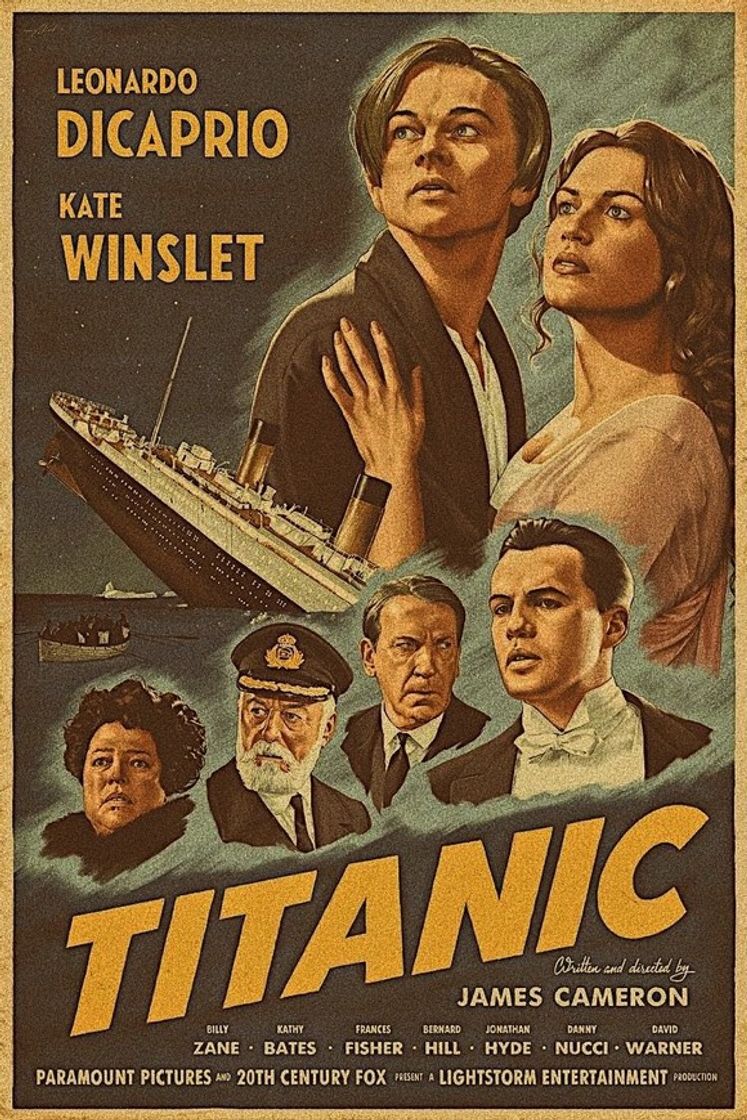 Moda titanic poster