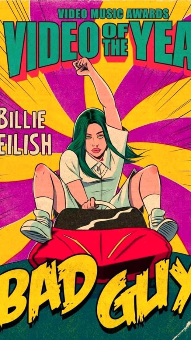 Moda billie eilish poster